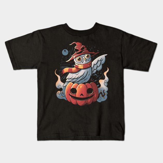 Spooky Magic Kids T-Shirt by eduely